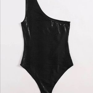 SHEIN one shoulder bodysuit